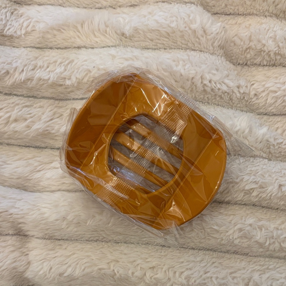Orange/Mustard Hair Claw Clip